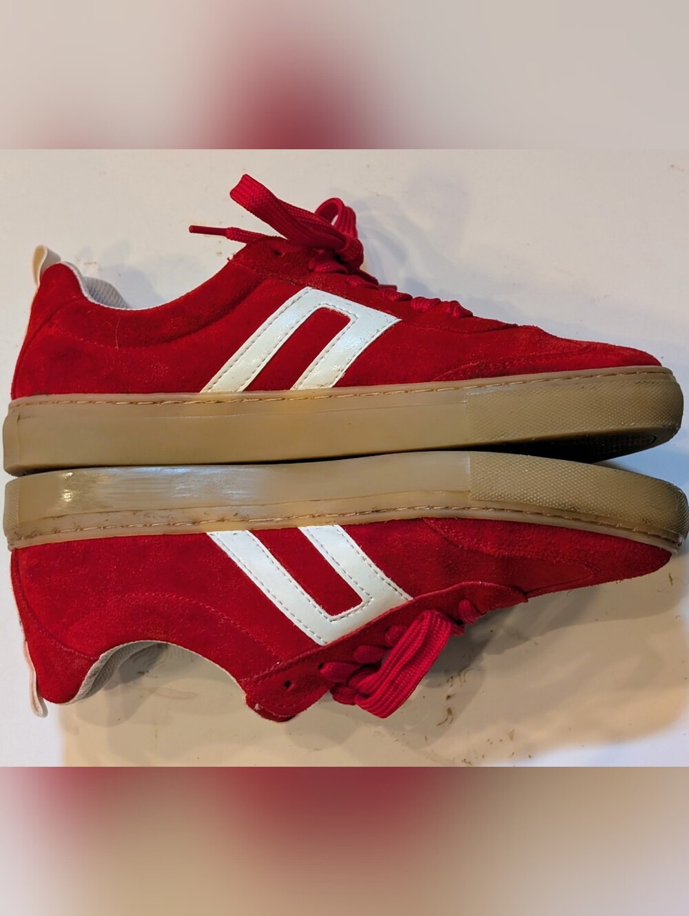 Cruza Suede Retro 70's Style Sneakers Made In Portugal Women's Size 8.5 EU 39